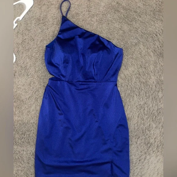 Jump | Dresses | Royal Blue Homecoming Dress With Side Cut Out | Poshmark